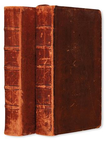 SCIENCE  BURNET, THOMAS. The Sacred Theory of the Earth.  2 vols.  1722